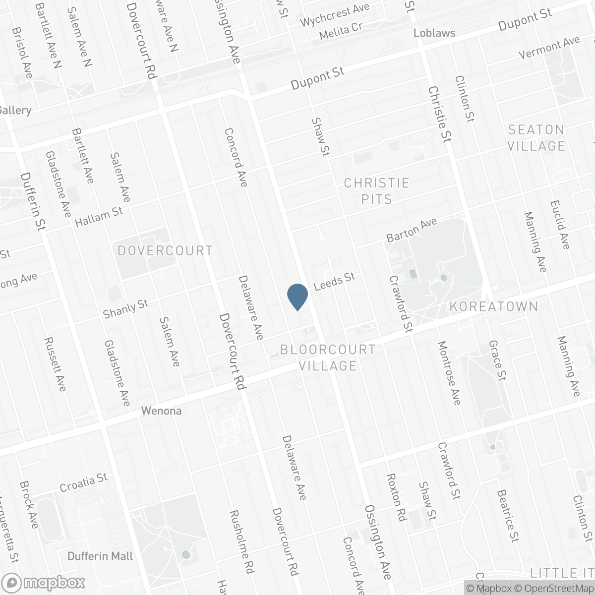 810 OSSINGTON AVENUE, Toronto, Ontario M6G 3V1
